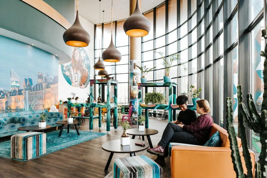 Lobby, The Hague Teleport Hotel, Amsterdam
