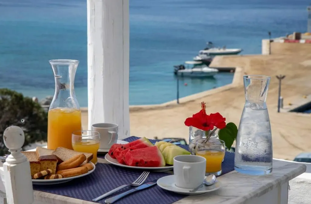 Restaurant, Olia Hotel, Mykonos