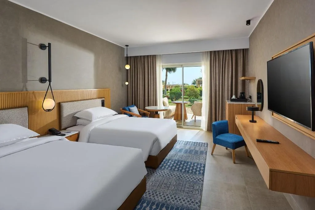 TWIN SEA VIEW Room, Sheraton Soma Bay, Red Sea Riviera