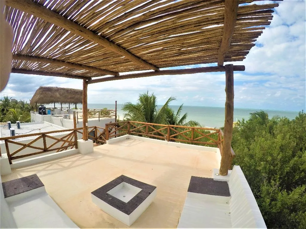 Terrace, La Puerta Azul Beachfront - Adults Only, Cancun Area