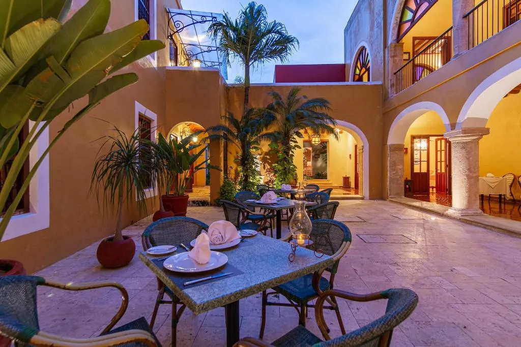 Terrace, Casa Don Gustavo Hotel Boutique, Cancun Area