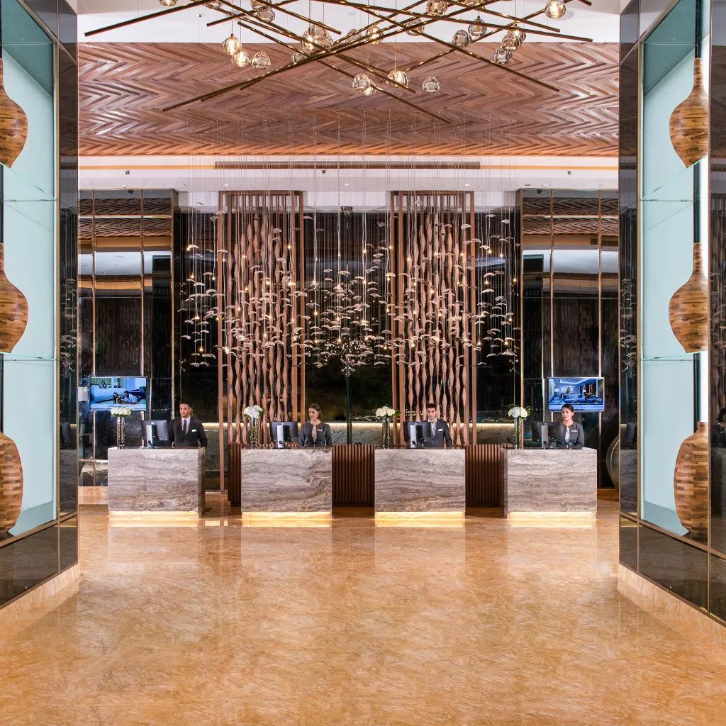 Lobby, Al Jaddaf Rotana Suite Hotel, Dubai