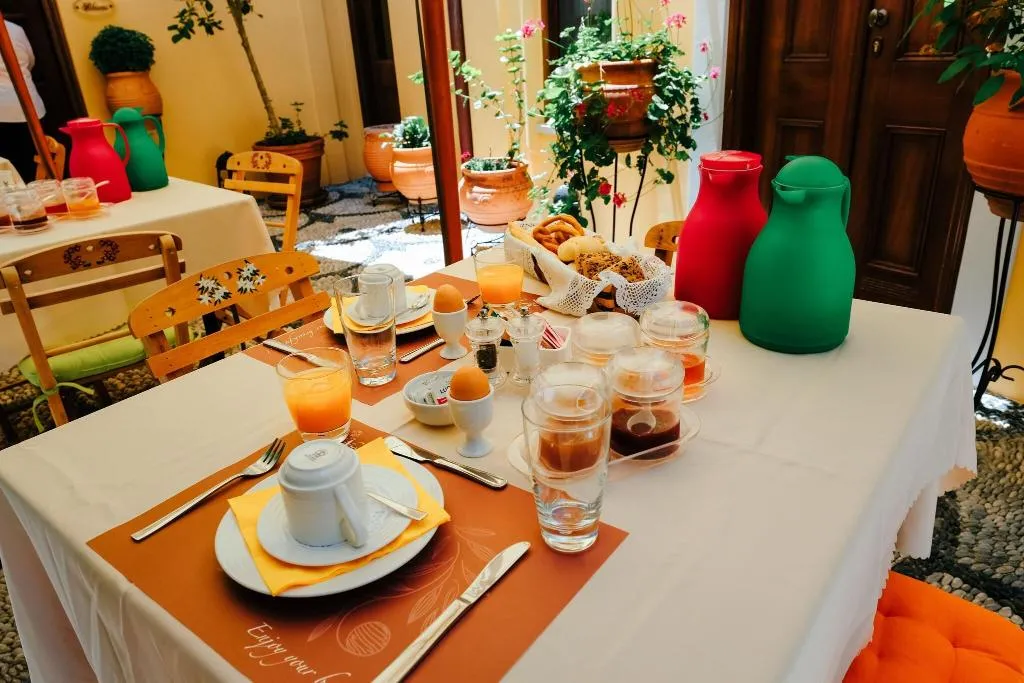 Terrace, Rodos Niohori Elite Suites, Rhodes