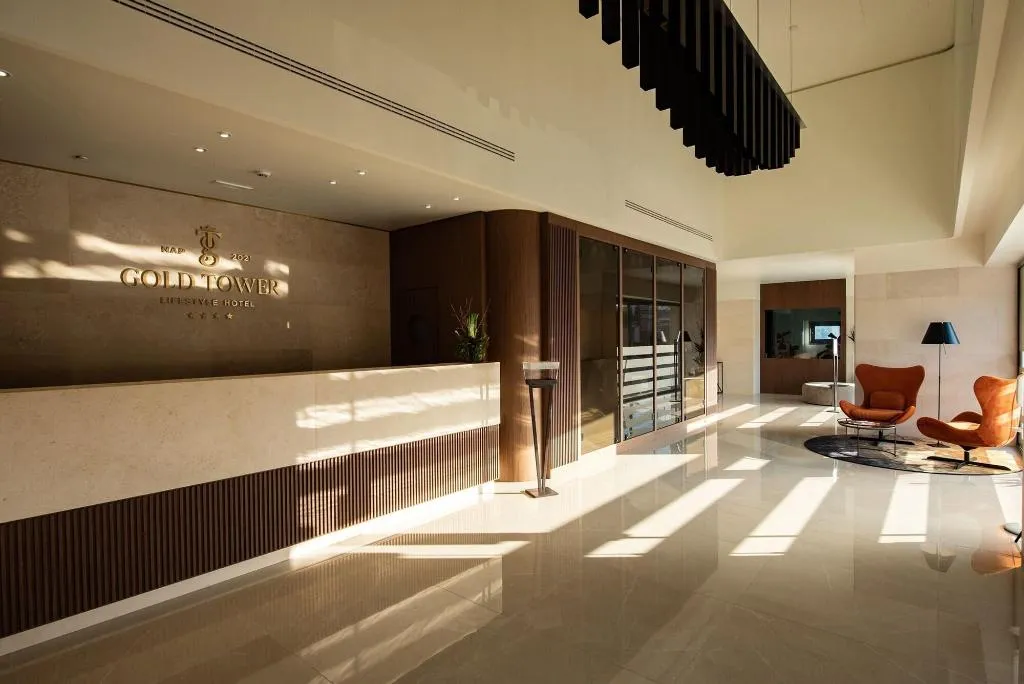 Lobby, Gold Tower Lifestyle Hotel, Naples