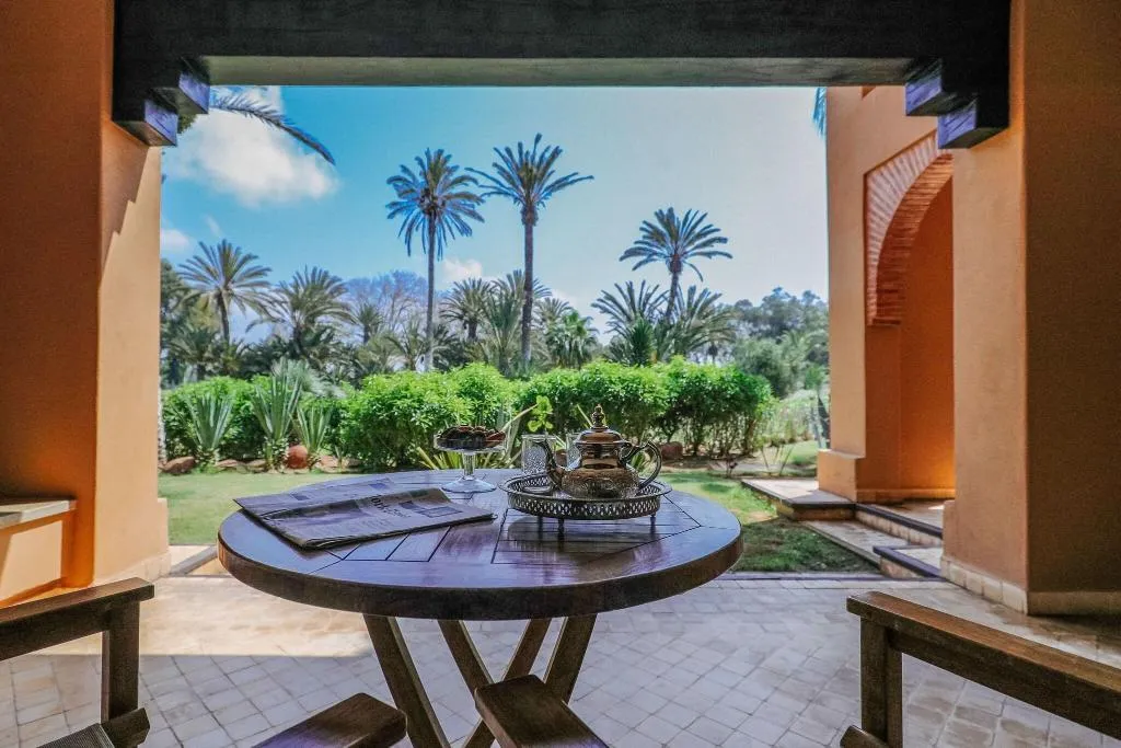 Terrace, Tikida Golf Palace, Agadir