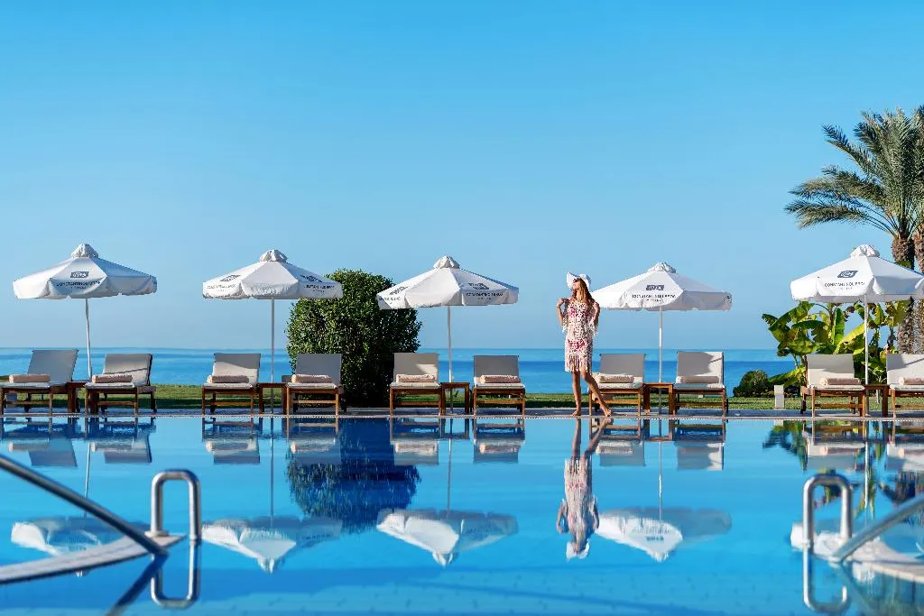 Pool, Constantinou Bros Athena Beach Hotel, Cyprus