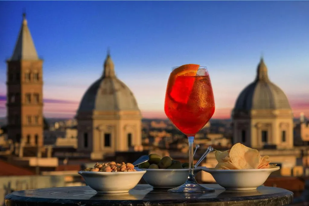 Bar, Golden Tulip Rome Piram, Rome