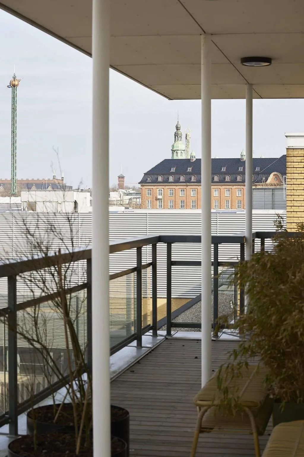 Terrace, CPH Hotel, Copenhagen