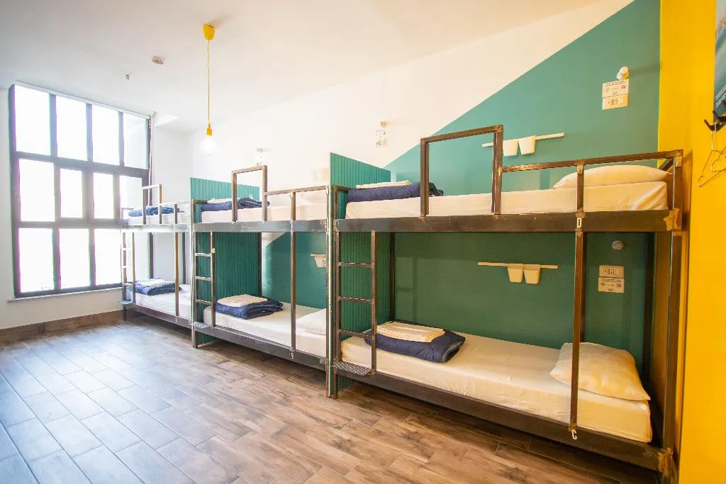 Bed in dormitory WITH SHARED BATHROOM Room, Ostello Bello Napoli, Naples