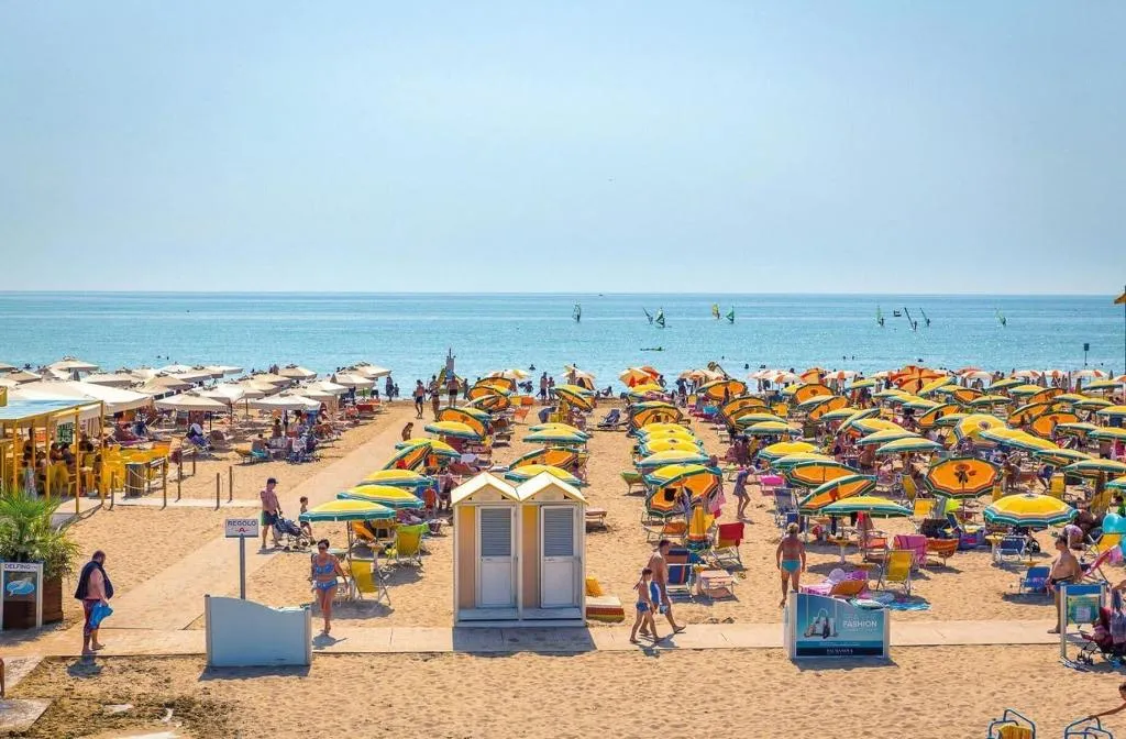 Beach, Hotel Adriatico, Venice