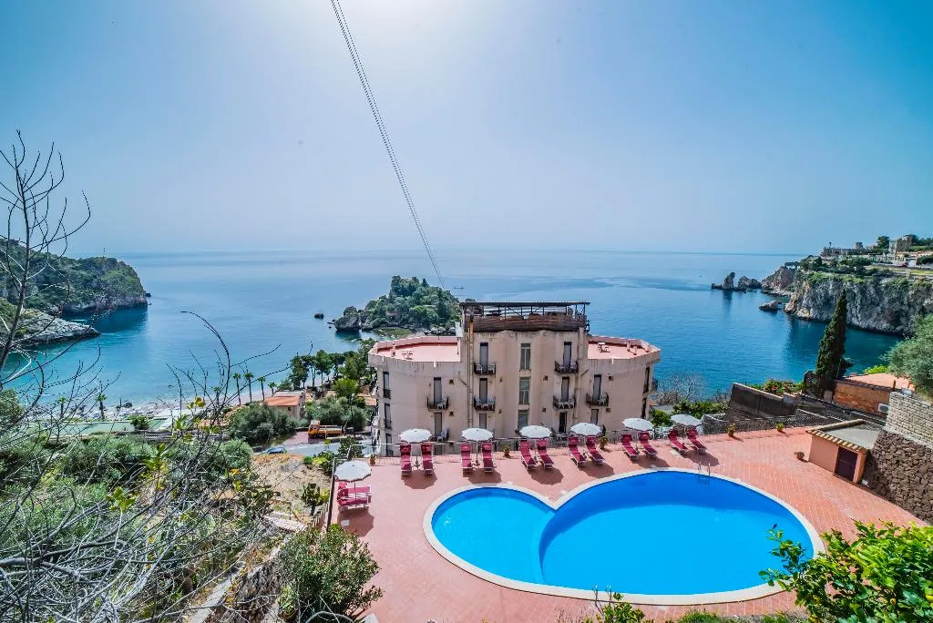 General view, Hotel Isola Bella, Taormina