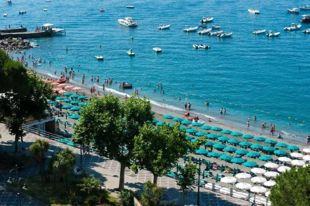 Beach, Panorama, Naples