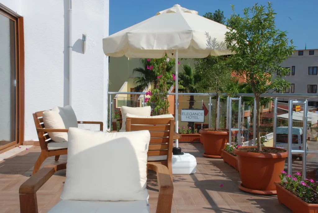 Terrace, Elegance Hotel Kemer, Antalya