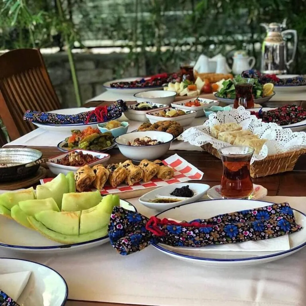 Restaurant, Lunabegonvil Tas Evler, Dalaman