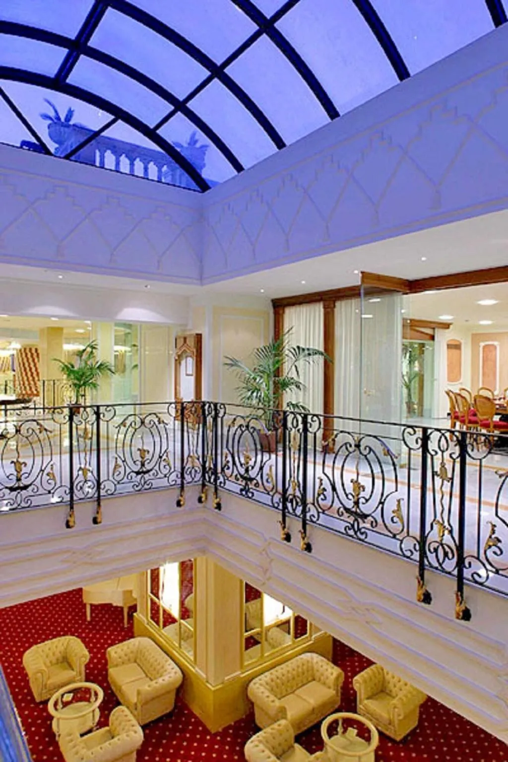 Lobby, Grand Hotel La Pace, Naples