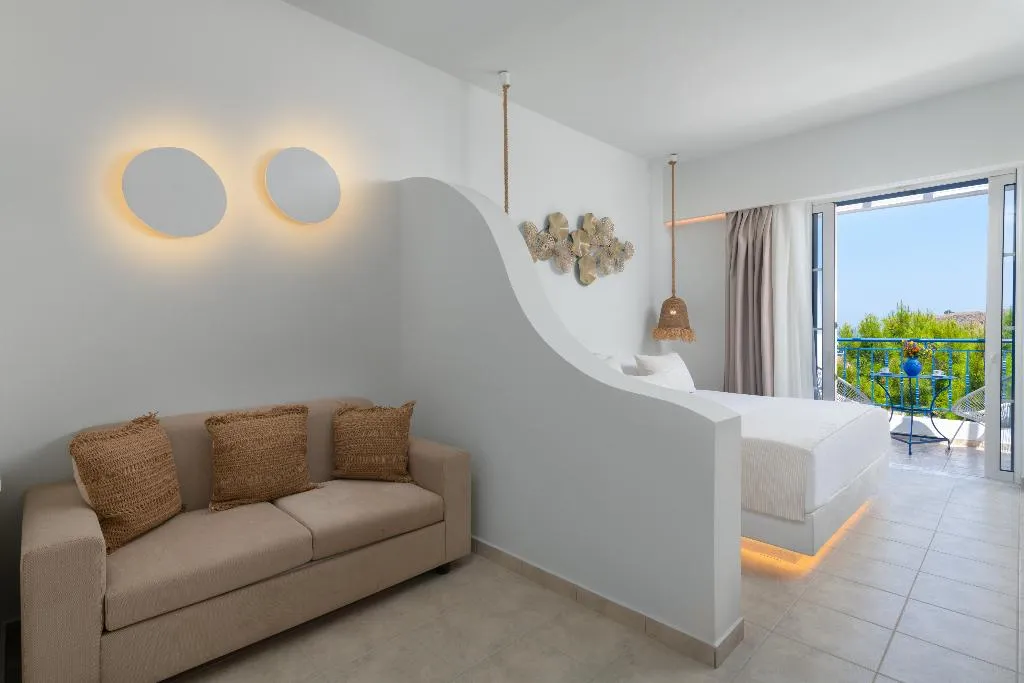 DOUBLE SUPERIOR Room, Lindian Myth Sea View Studios, Rhodes