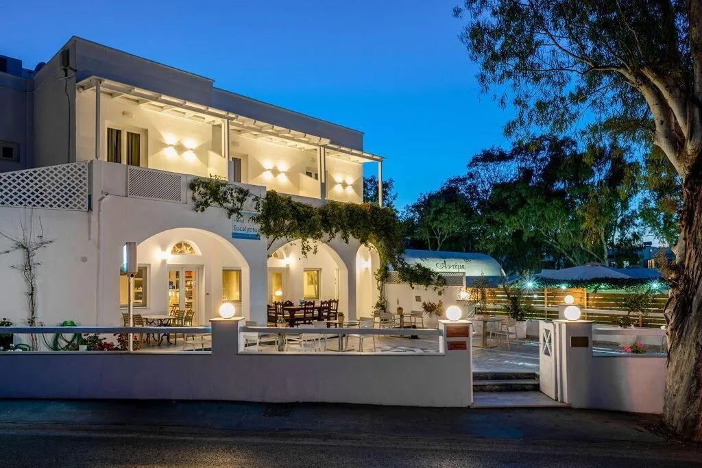 General view, Hotel Eucalyptus, Santorini