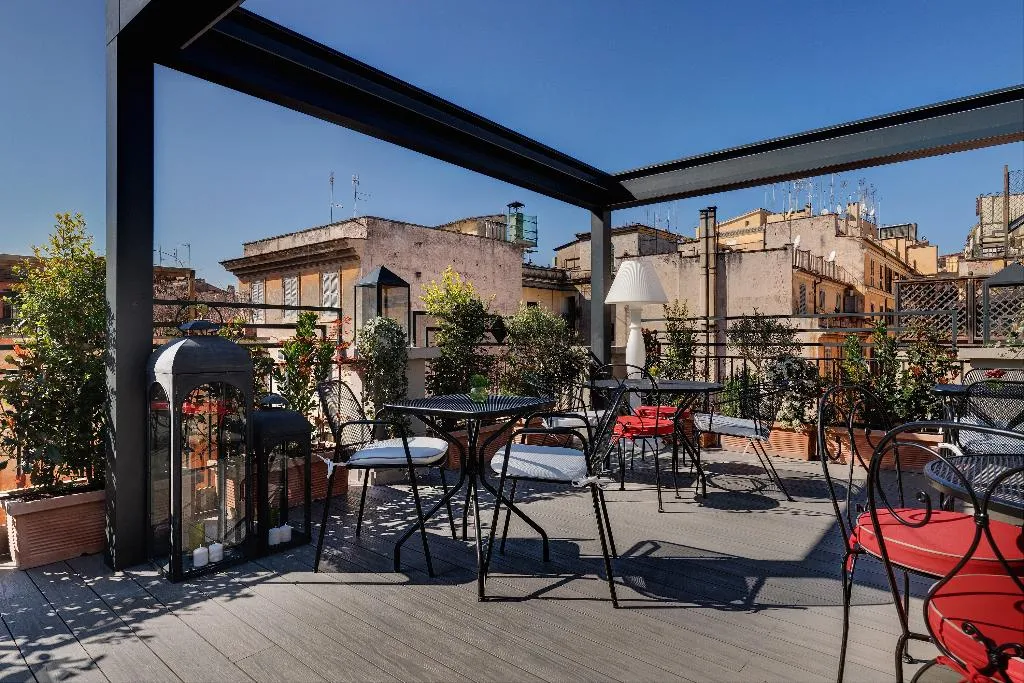 Terrace, Dharma Boutique Hotel & Spa, Rome