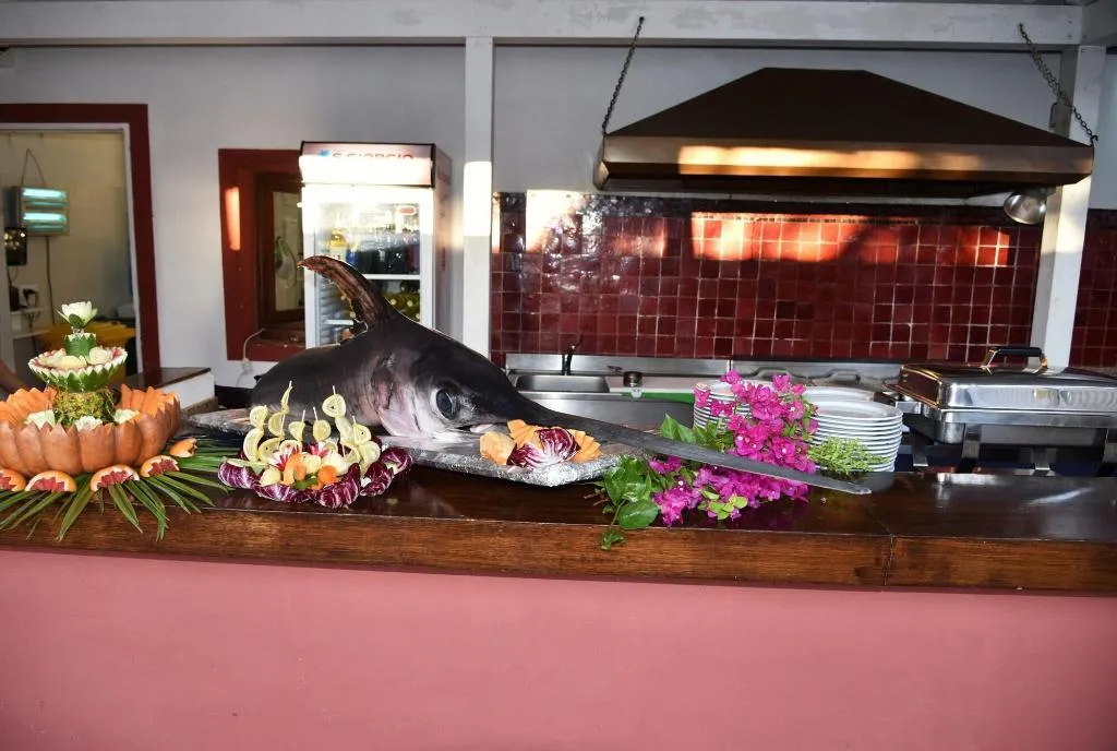 Restaurant, Cala Rosa Club Hotel, Alghero