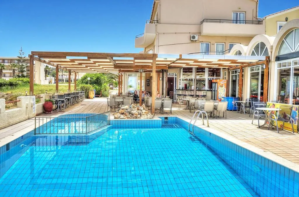 General view, Sea Front Beach Hotel Apartments, Crete