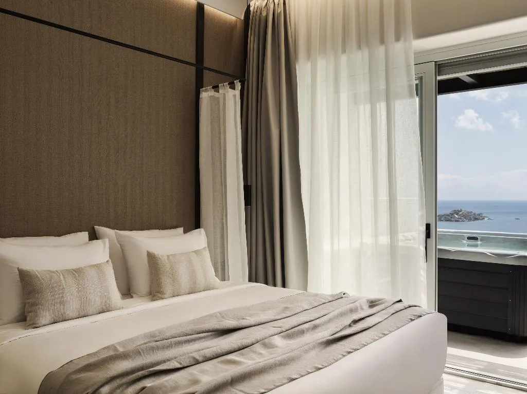 JUNIOR SUITE WITH JACUZZI Room, Ezio Bo Luxury Living, Mykonos