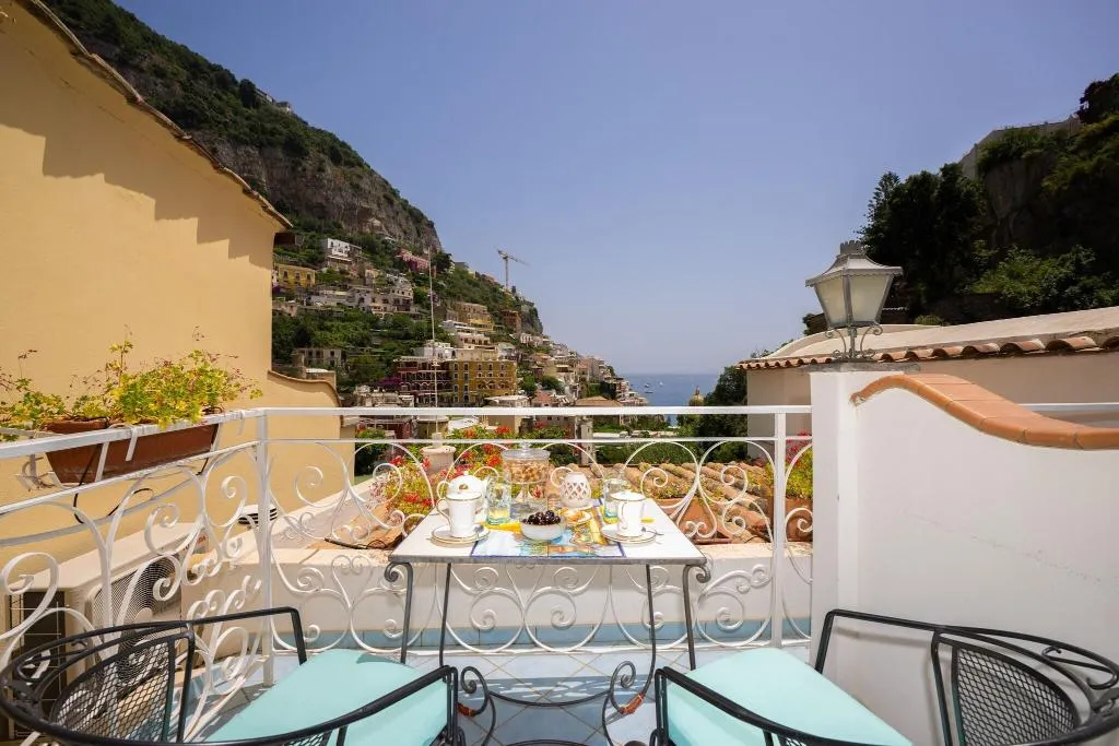 Terrace, Hotel Royal Prisco, Naples