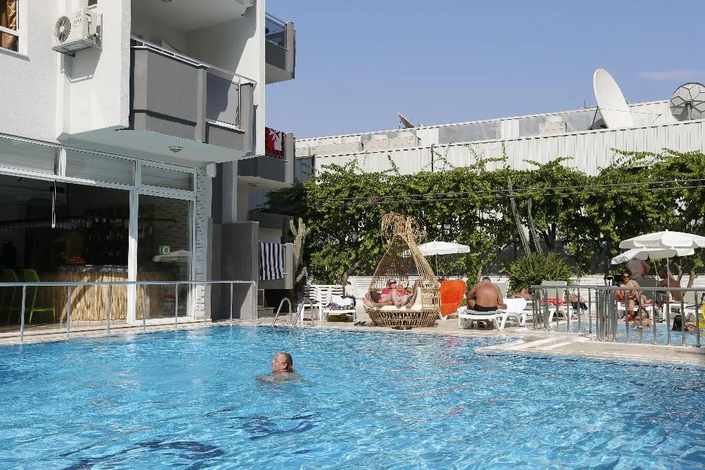 Pool, Kleopatra Tuna Apart Hotel, Antalya