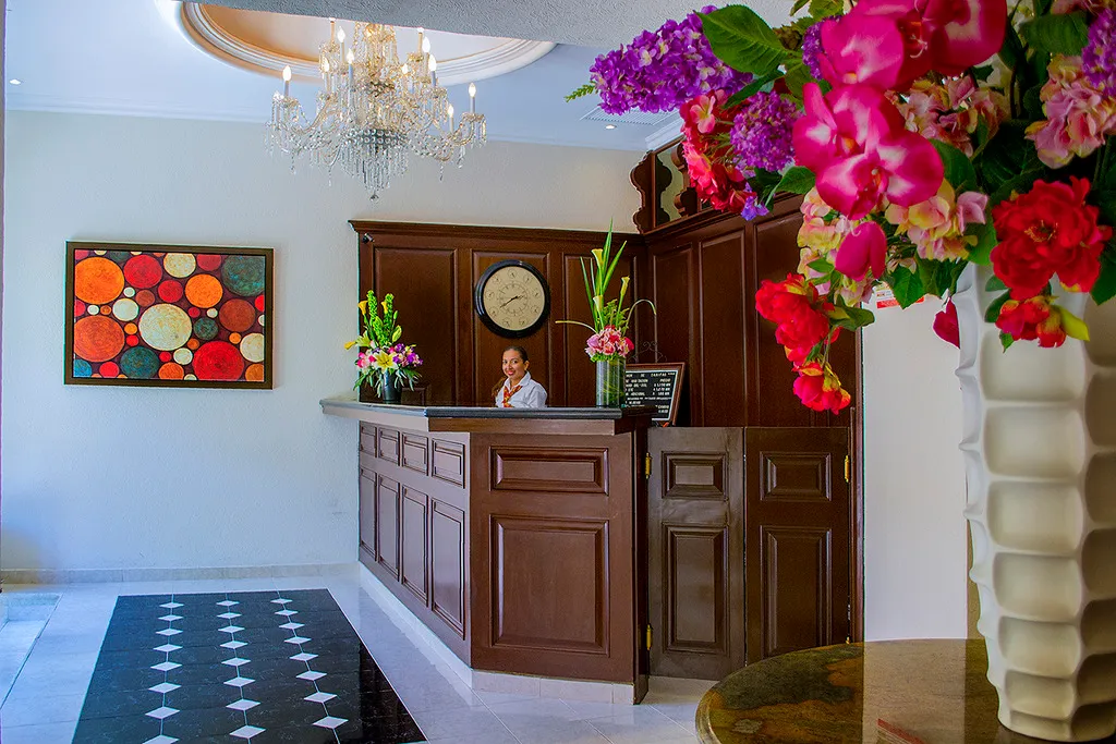 Lobby, Plaza Colonial, Cancun Area