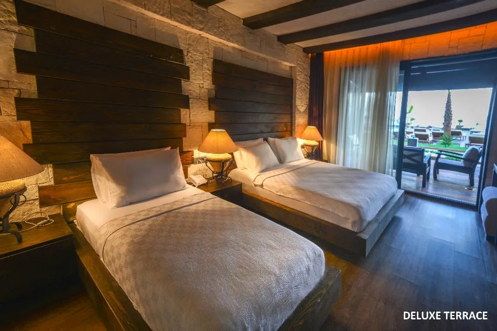 DOUBLE DELUXE WITH TERRACE Room, Manaspark Deluxe Hotel Oludeniz, Dalaman