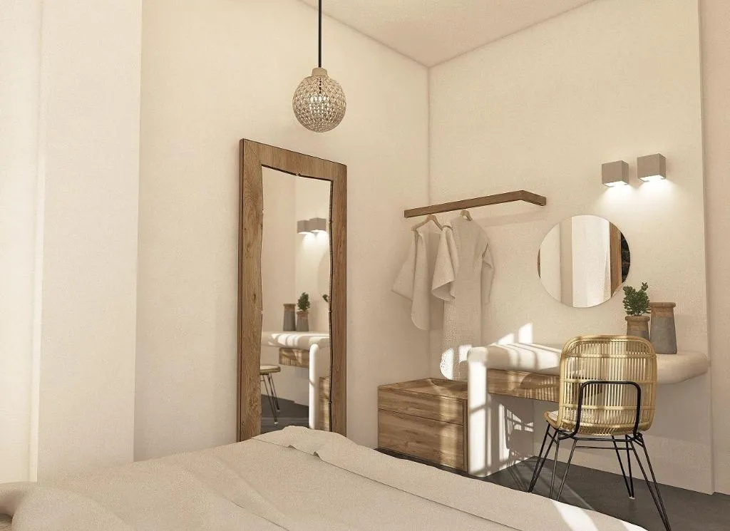 Room, Makris Beach Hotel, Santorini