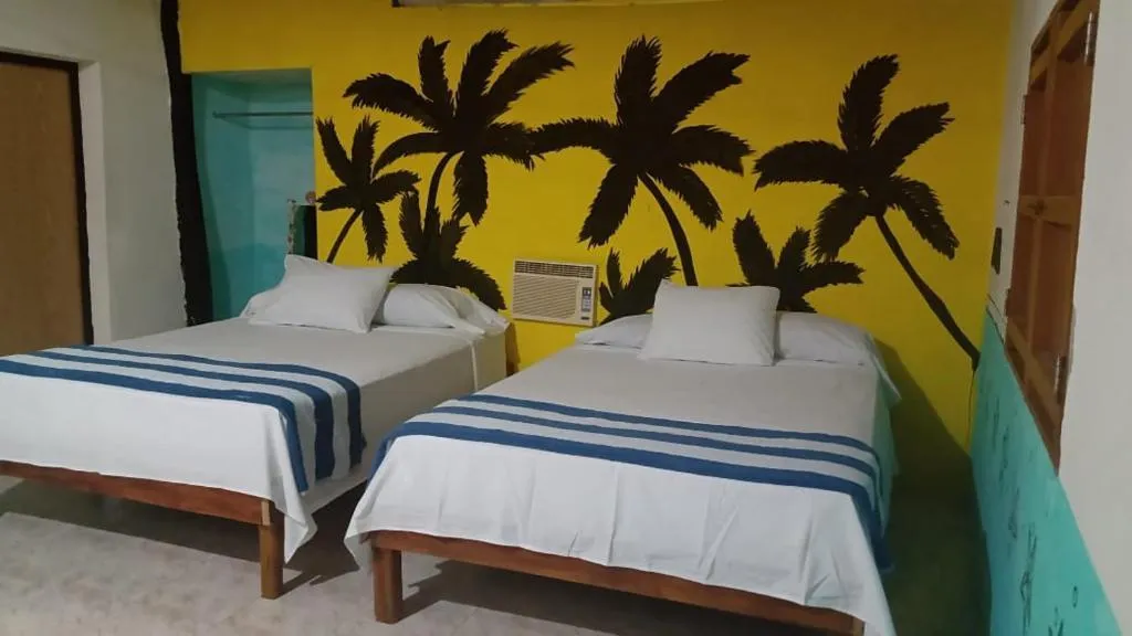 TWIN TWO BEDS Room, Cabañas El Cuyo, Cancun Area