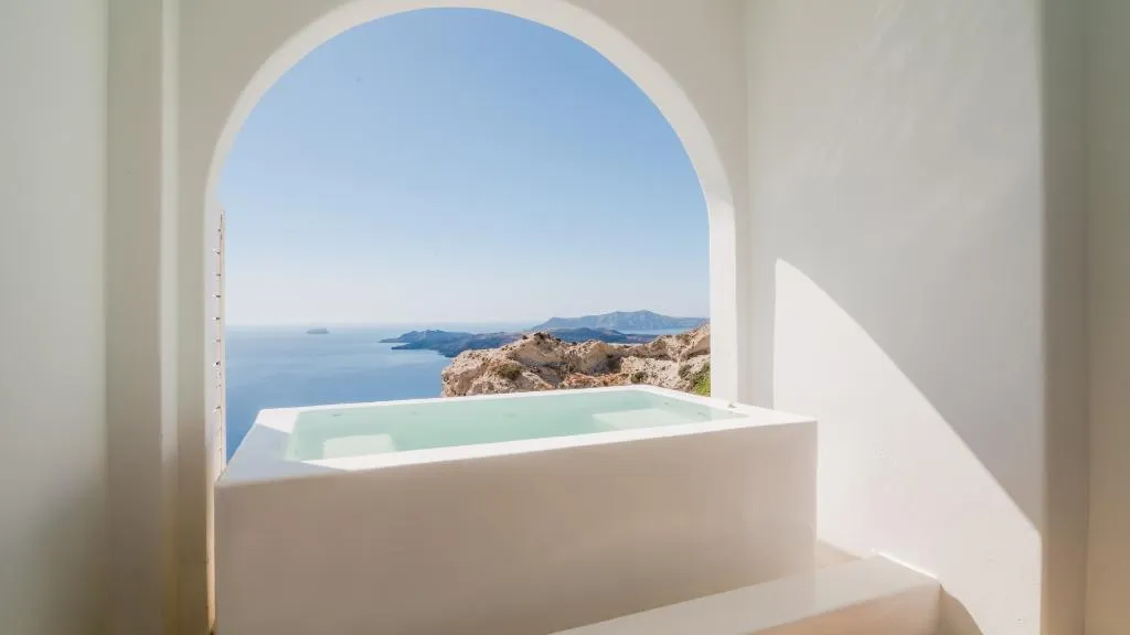 DOUBLE SEA VIEW HONEYMOON Room, Apeiron Blue Santorini - Apeiron Hotels, Santorini