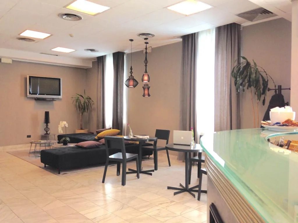 Lobby, Hotel Ristorante Cervo, Milan