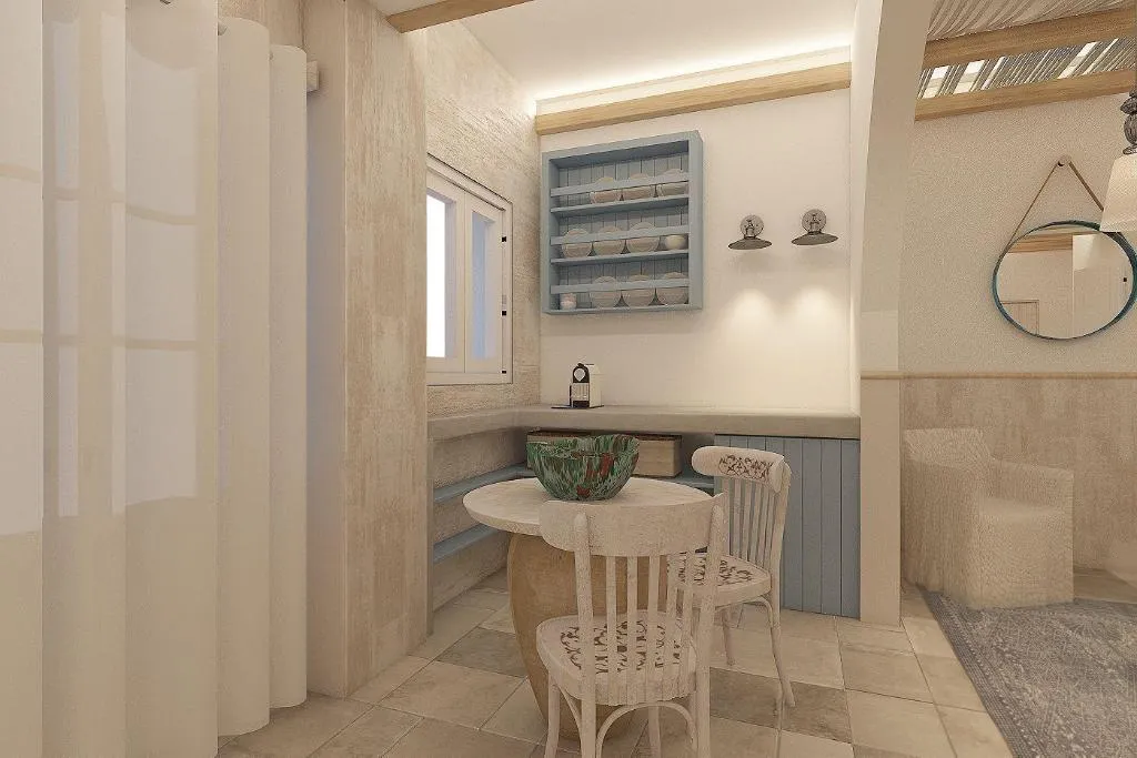 Room, Makris Beach Hotel, Santorini
