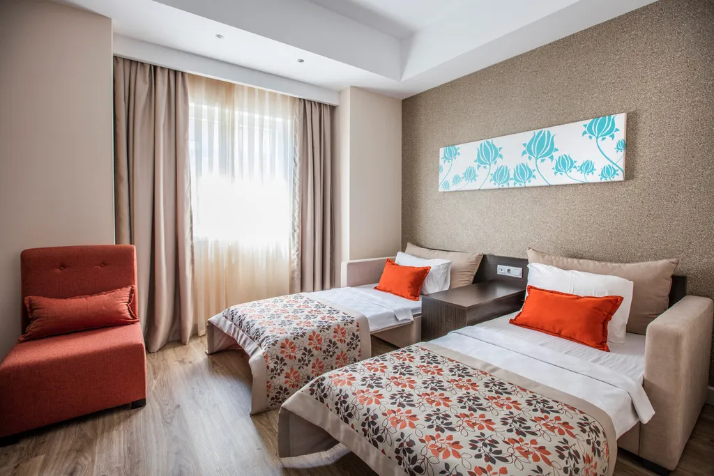 FAMILY ROOM CLUB SEA VIEW Room, Aria Claros Beach Resort Spa, Izmir
