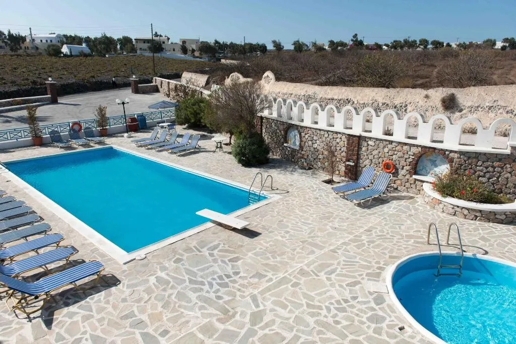 Terrace, Hotel Olympia, Santorini