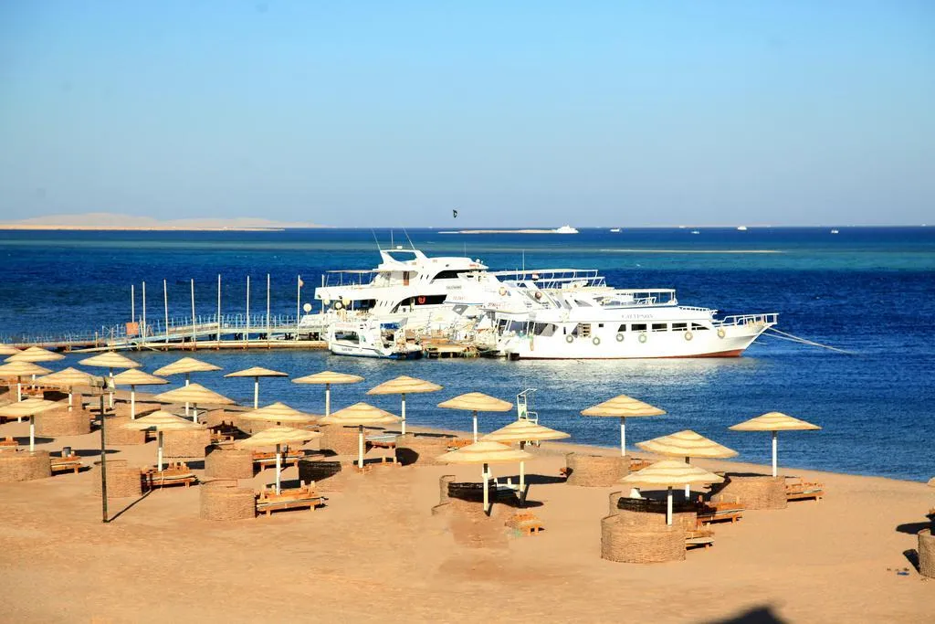 Beach, Magawish Village & Resort, Red Sea Riviera