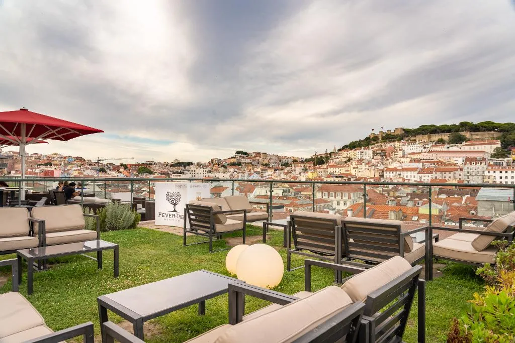 Terrace, Hotel do Chiado, Lisbon