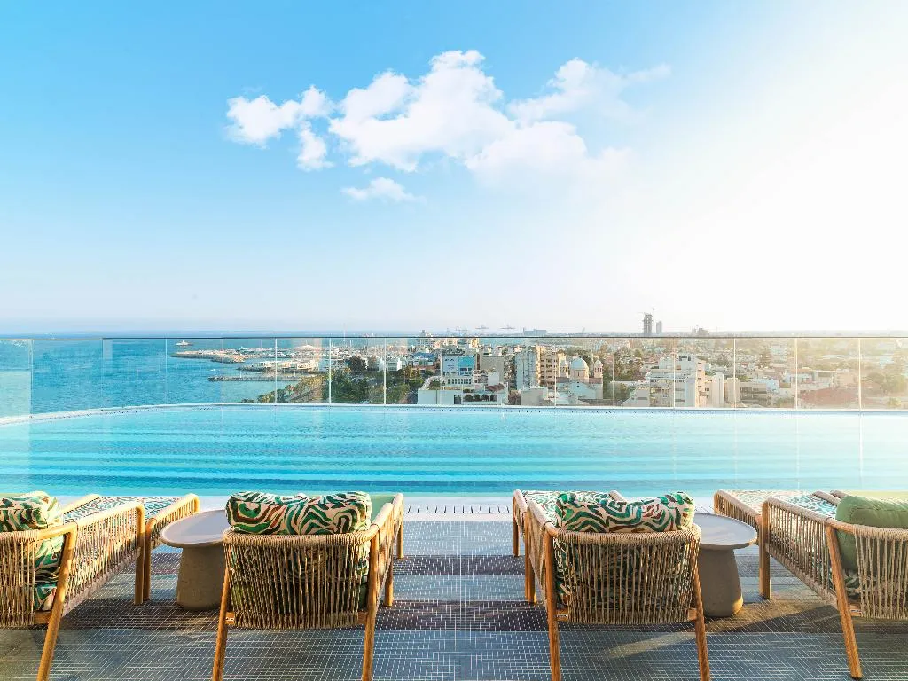 Terrace, NYX Hotel Limassol, Cyprus