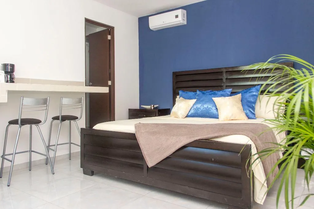 Room, Aquamarina Suites, Playa Del Carmen