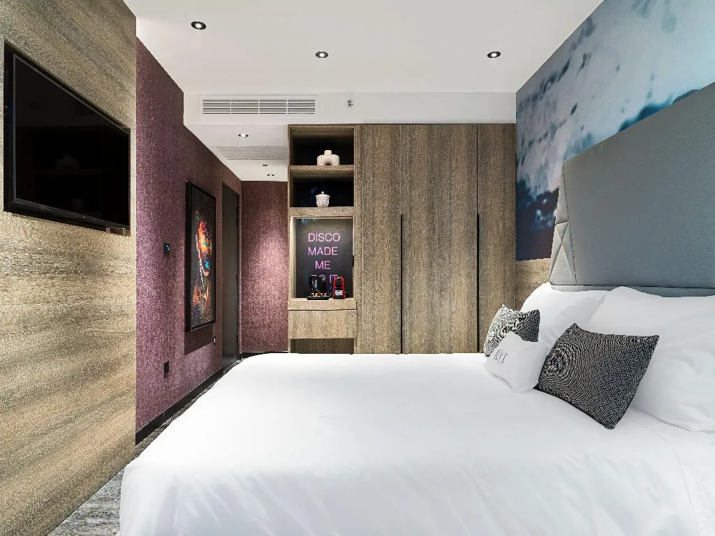 DOUBLE PARTIAL SEA VIEW Room, NYX Hotel Limassol, Cyprus