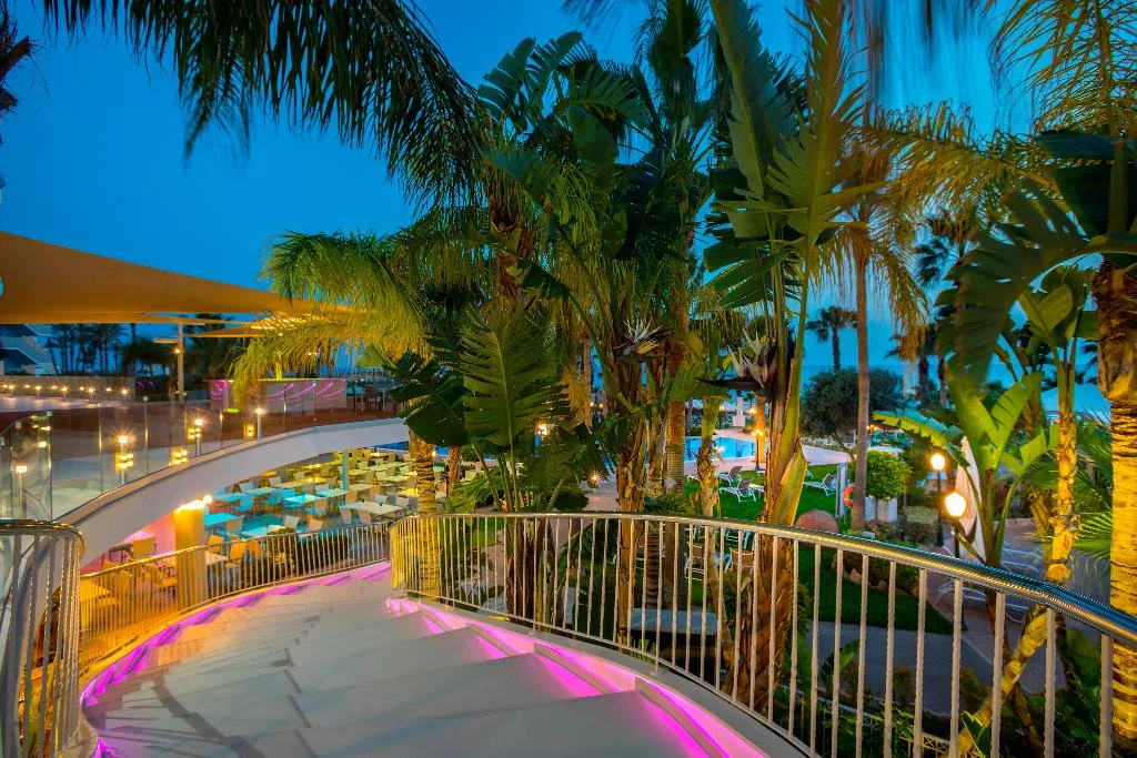 Terrace, Aquamare Beach Hotel & Spa, Cyprus