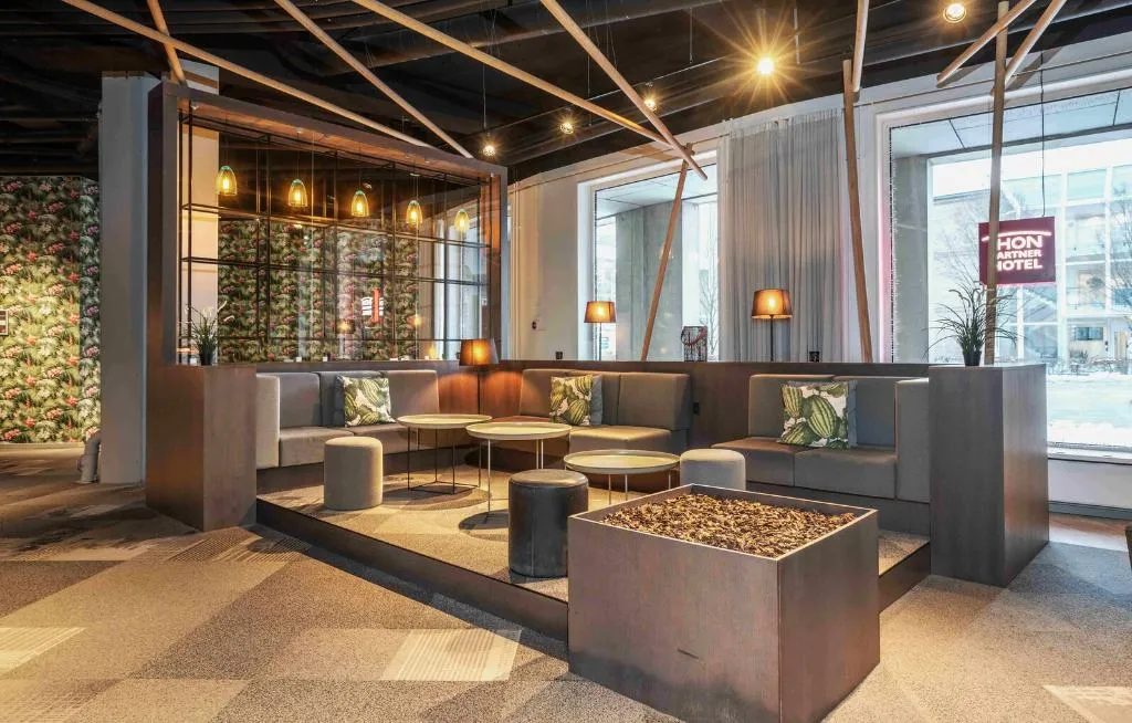 Lobby, Thon Hotel Hoje Taastrup, Copenhagen