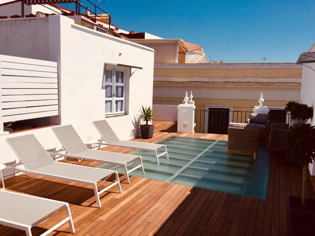 Terrace, Basic Hotel Sevilla Catedral, Seville