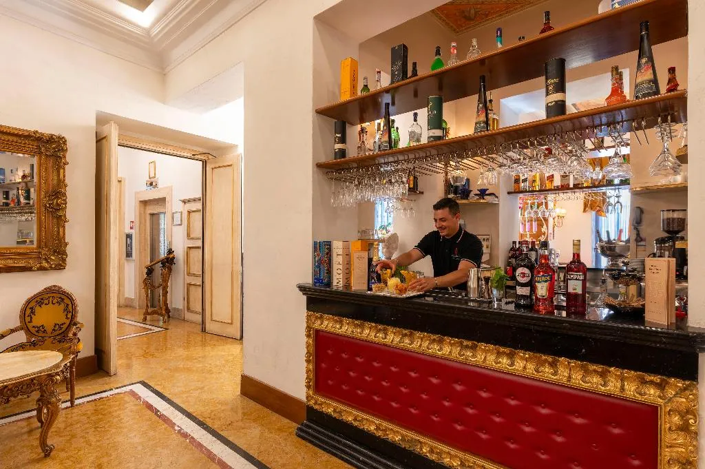 Bar, Romanico Palace Luxury Hotel & Spa, Rome
