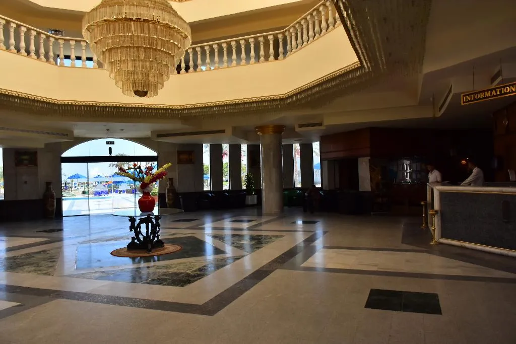 Lobby, Gafy Resort Aqua Park, Red Sea Riviera