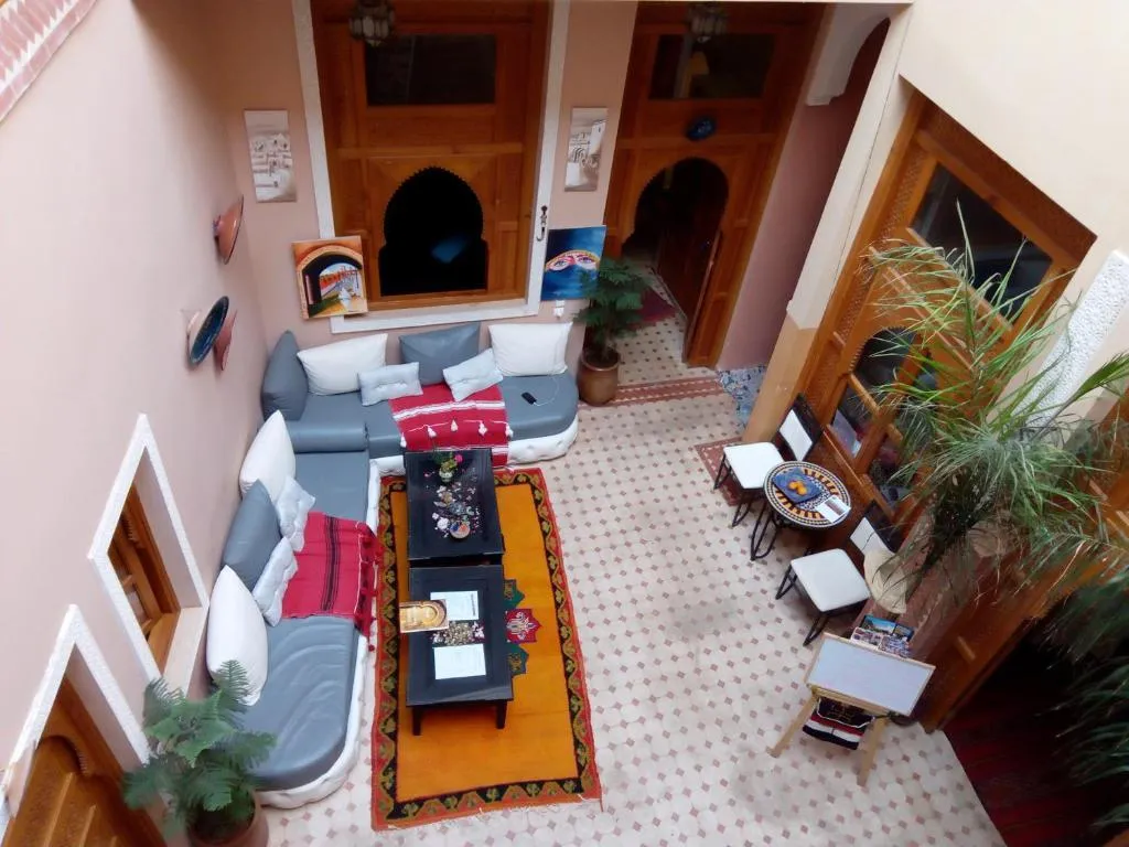 Lobby, Riad Jnan Adam, Marrakech
