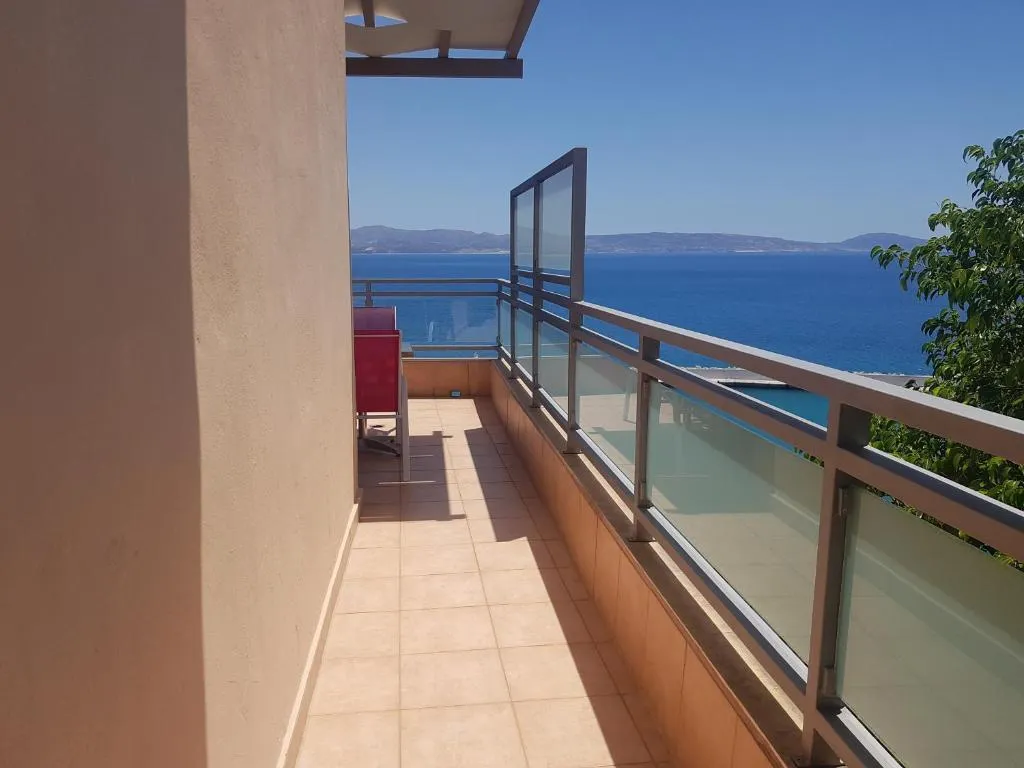 JUNIOR SUITE SIDE SEA VIEW Room, Minos Boutique Hotel Agia Galini, Crete