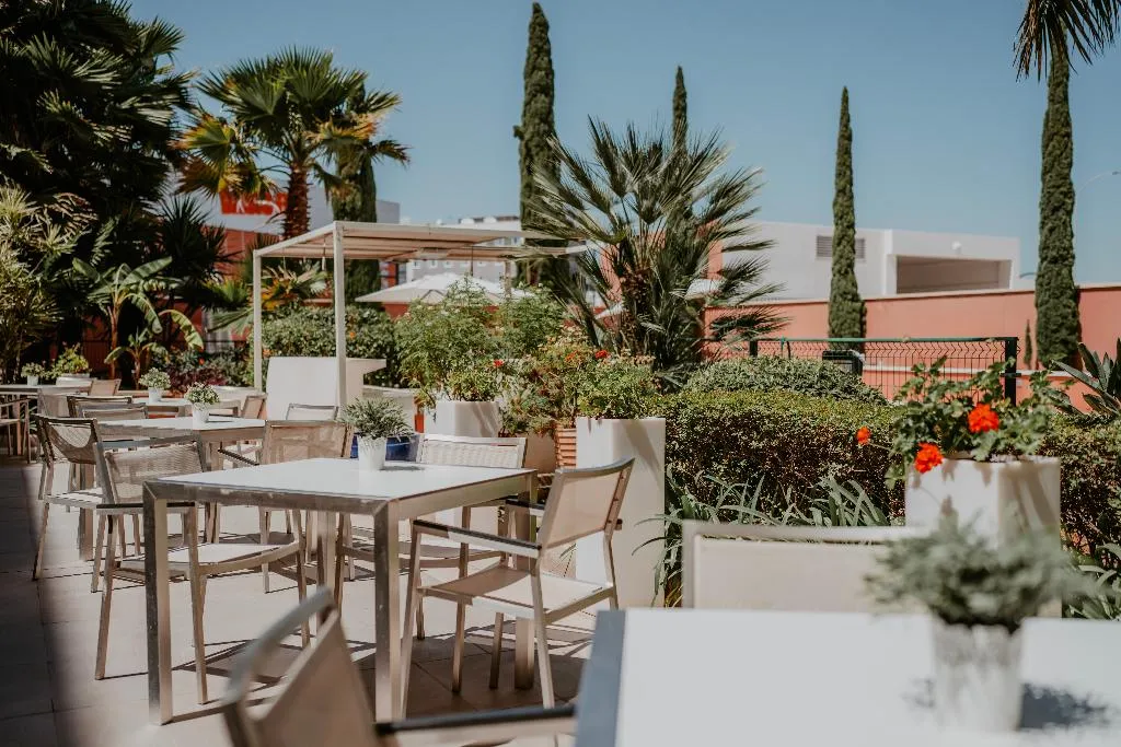Terrace, Hilton Garden Inn Málaga, Costa Del Sol