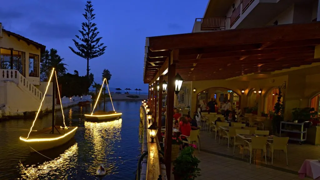 Restaurant, Kalyves Beach, Crete